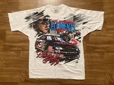 Vintage 90s Dale Earnhardt NASCAR AOP T Shirt Chase Double Sided 1998 MENS XL