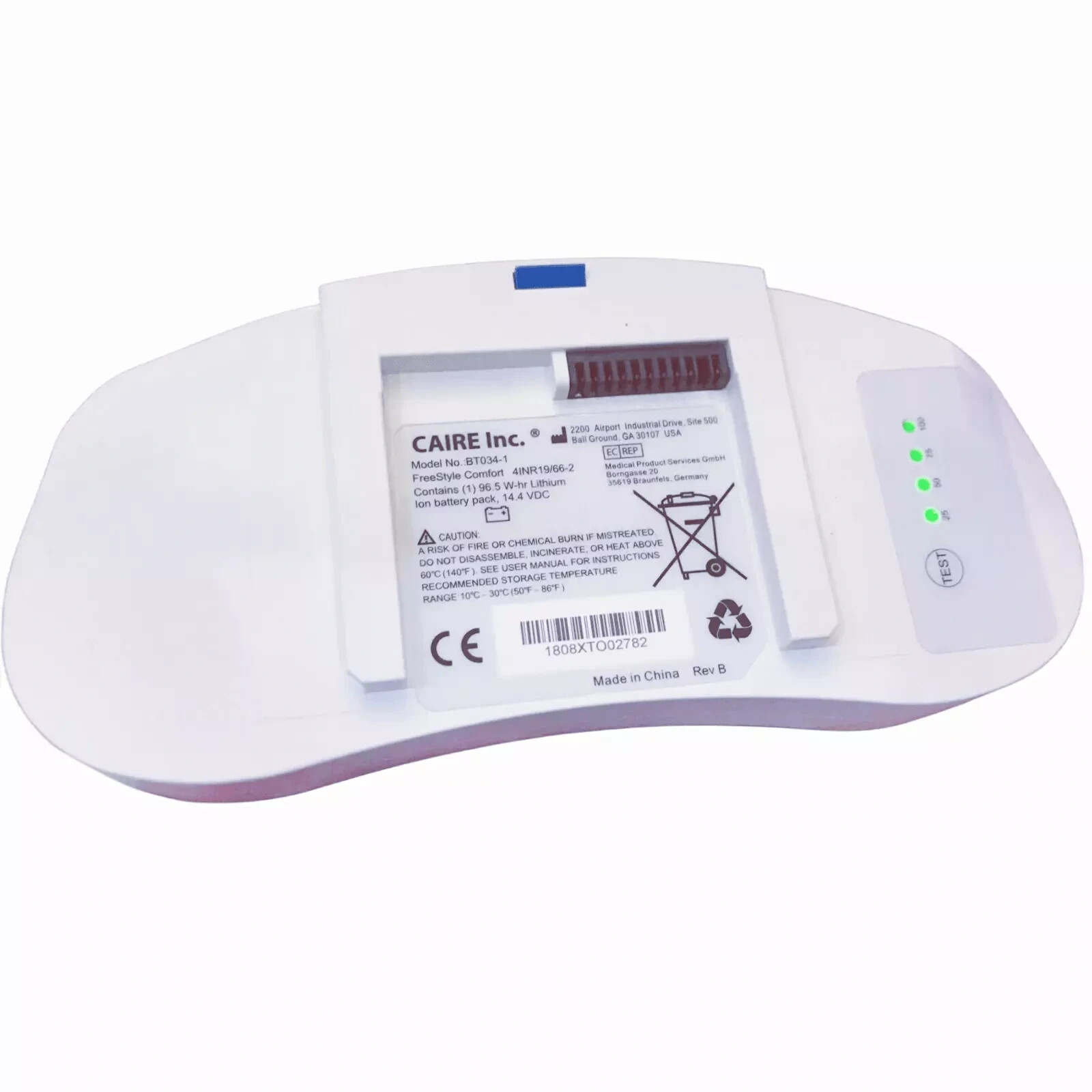 BT034-1   Battery for Caire FreeStyle Trade Comfort Portable Concentrator