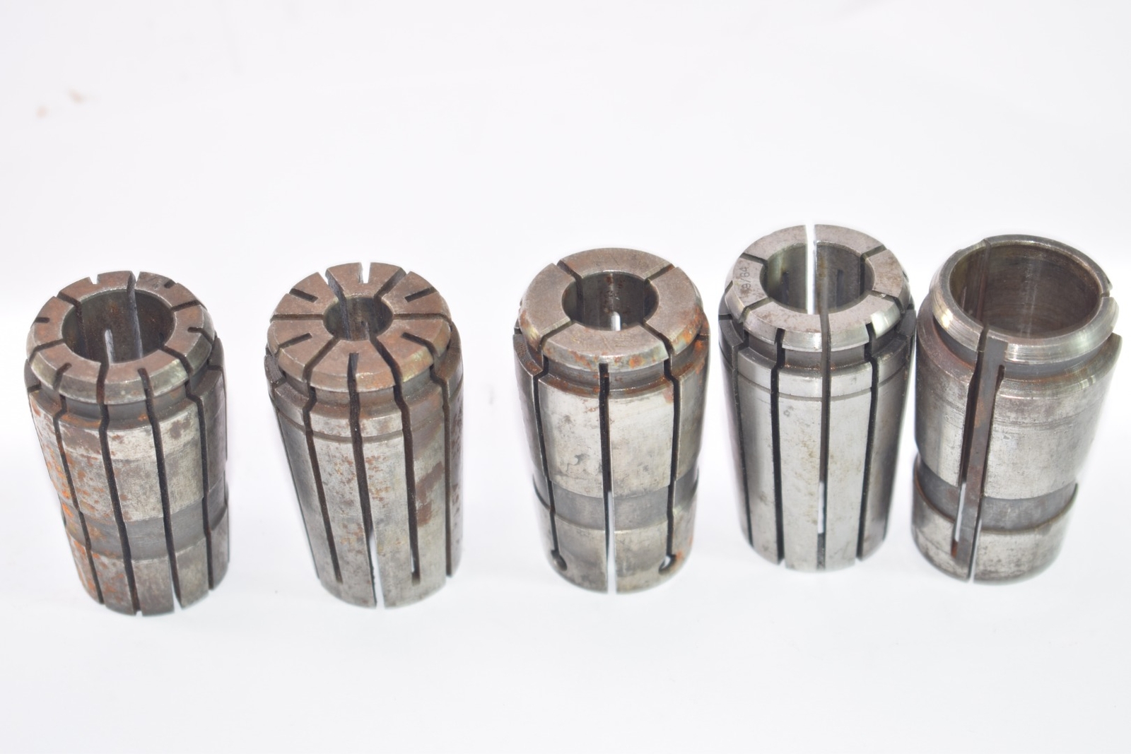 Lot of 5 Steel Machinist Collets TG100 Mixed Sizes 9/64'', CNC | eBay