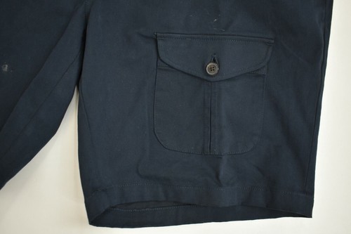 Michael Bastian Garment Dyed Pocket Shorts Navy Stretch Slash Pocket Knit XL $58 - Picture 5 of 8