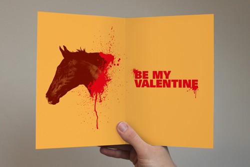 Godfather Inspired Valentine's Day Card, "I'm Gonna Make You An Offer You Can't - Picture 2 of 3