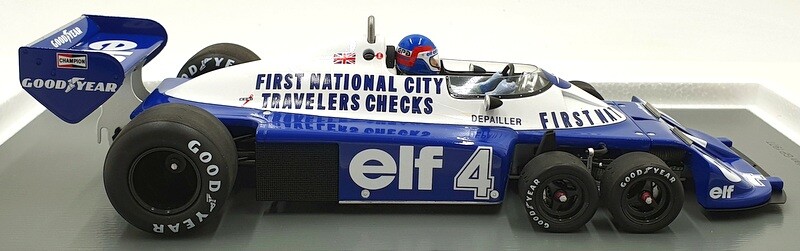 Spark 1/18 Scale 18S574 - F1 Tyrrell P34 #4 Canadian GP 1977 Spark 1/18 Scale 18S574 - F1 Tyrrell P34 #4 Canadian GP 1977