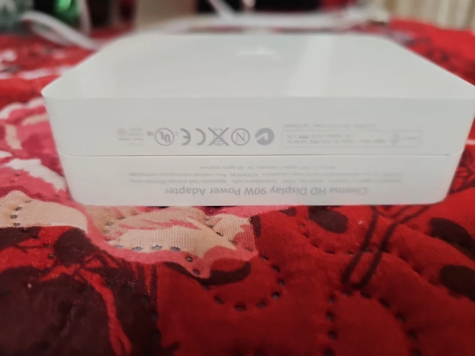 Original Apple A1082 23" HD Cinema Display 90W Adapter Power Supply A1097 w/PC - Image 4 of 4