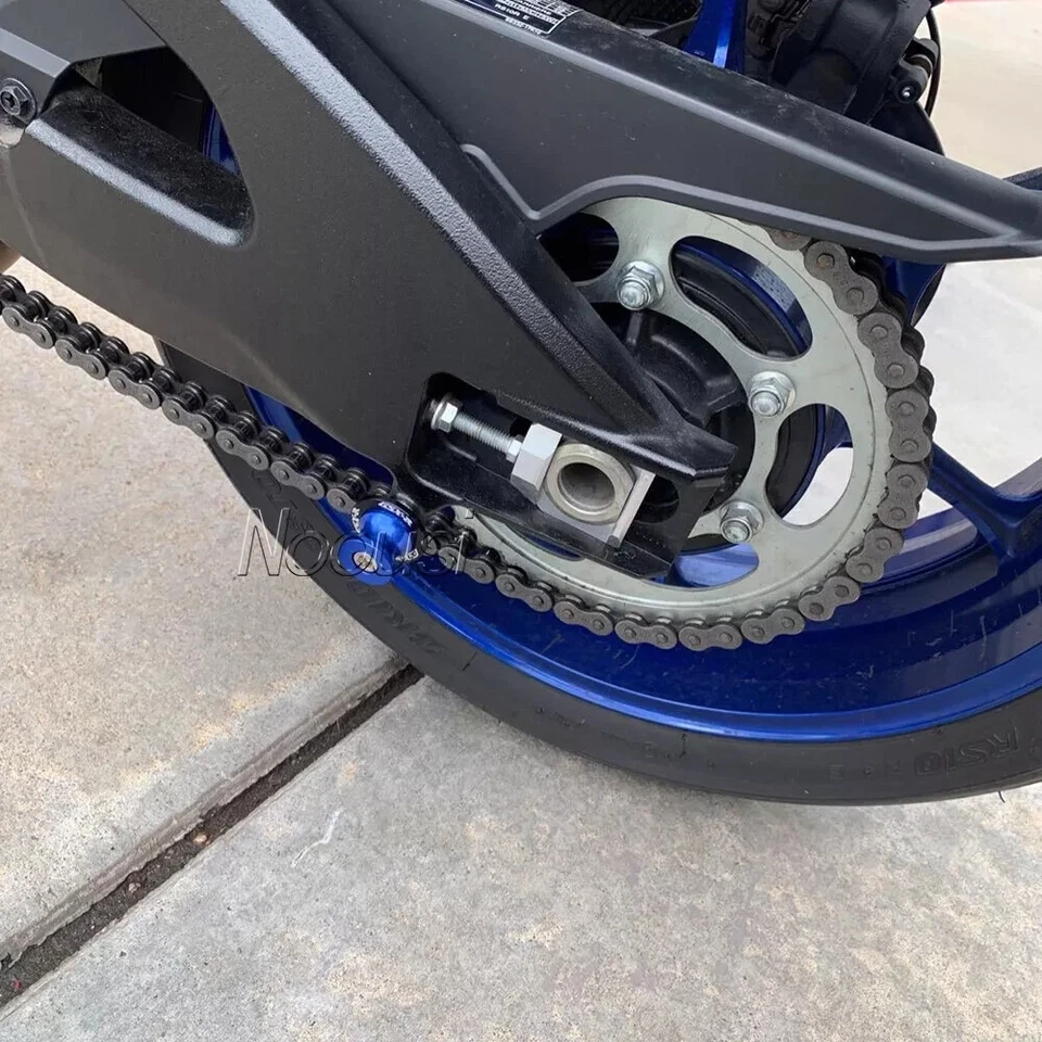 Spools Sliders Stand Screws CNC M8 Swingarm For SUZUKI GSXR 600/150/1000/750/125 - Image 2 of 4
