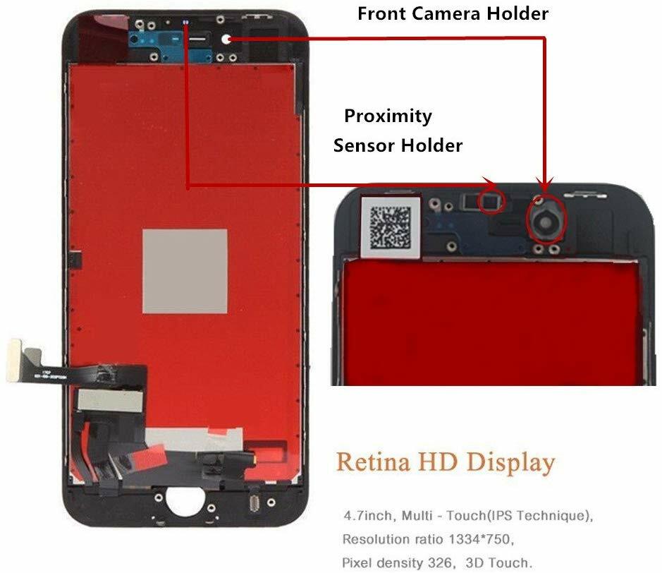 For iPhone SE 2022 (3rd Gen) LCD Display Touch Screen Assembly