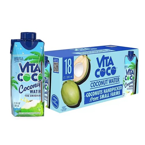 Vita Coco Coconut Water (11.1 fl. oz., 18 pk.) Fast Ship - Picture 2 of 7