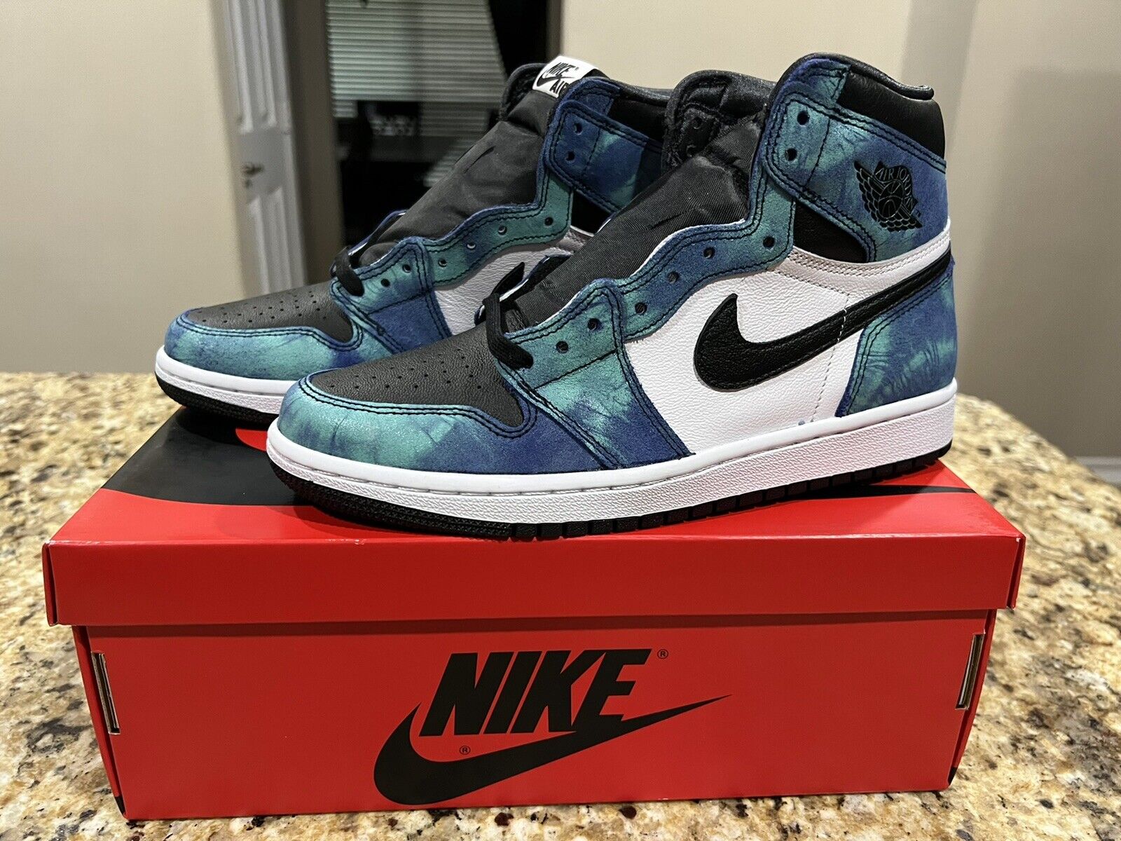 high tie dye jordan 1