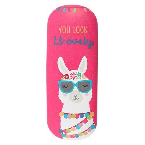 Hard glasses case Variety sunglasses reading unicorn cat flamingo llama princess - Picture 2 of 24