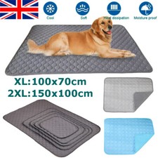 Pet Self Cooling Mat Summer Cool Mat For Dog Cat Pad Bed Mattress Heat Relief UK