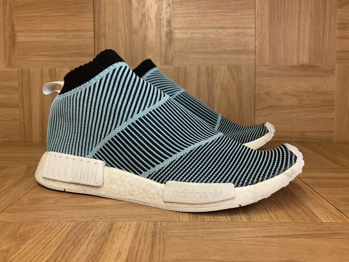 underordnet Skæbne uudgrundelig RARE🔥 adidas NMD CS1 Primeknit x Parley Blue Spirit Size 10 2018 Slip On  Kicks! | eBay