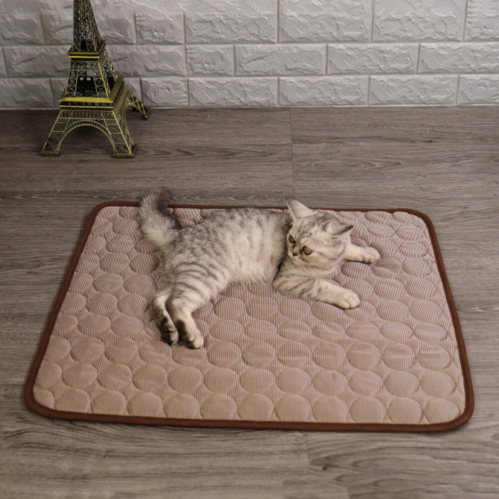 Cooling Mat Blanket Breathable Cooling Sleeping Pad Pet Supplies for