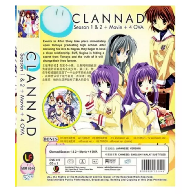  Clannad: After Story - Collection 1 : CLANNAD AFTER STORY  COLLECTION 1: Movies & TV