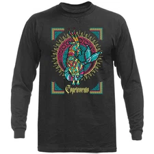 Capricorn Zodiac Sign Horoscope Astrological Graphic Long Sleeve