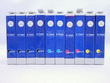 10PK T069 BK C M Y Ink Cartridge for Epson NX515 NX400 415 CX9400 CX8400 CX7400