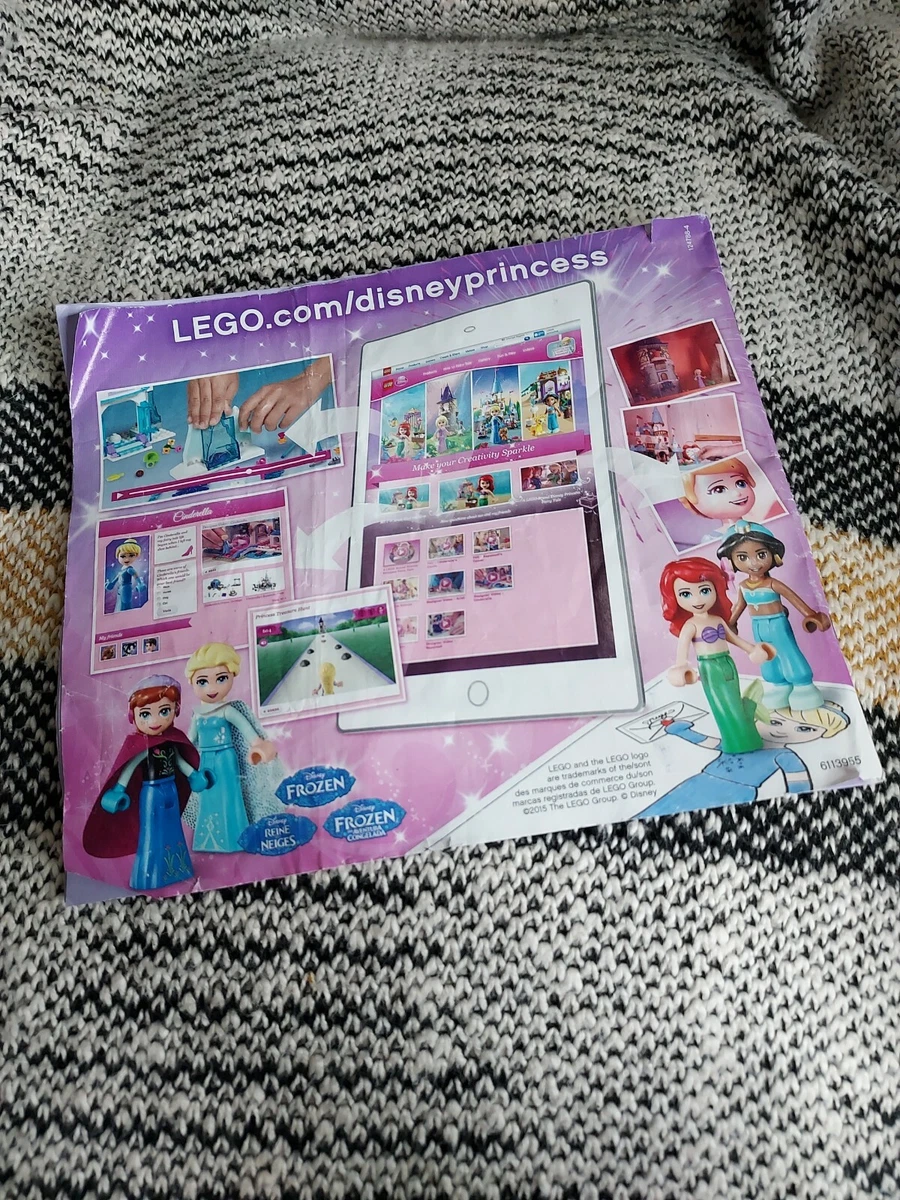 Frozen storybook store lego instructions