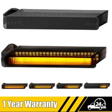 Sequential LED Under Side Mirror Turn Signal Lights Len For Ford F-150 2004-2014