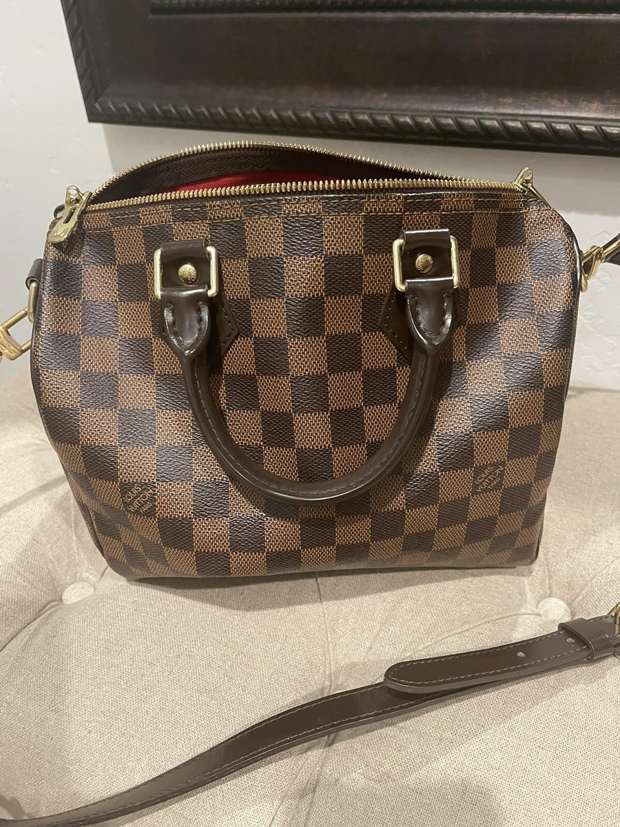 Speedy Bandoulière 25 Damier Ebene Handbags LOUIS VUITTON #8 Speedy Bandoulière 25 Damier Ebene Handbags LOUIS VUITTON