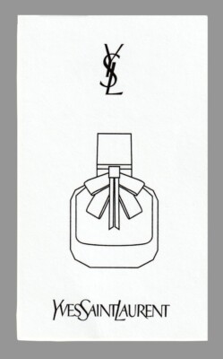 Werbekarte - Mon Paris von Yves Saint Laurent beidseitig Nr. 1
