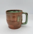 Vintage Frankoma Grandmug Mug Cup Wagon Wheel Pattern Prairie  94M