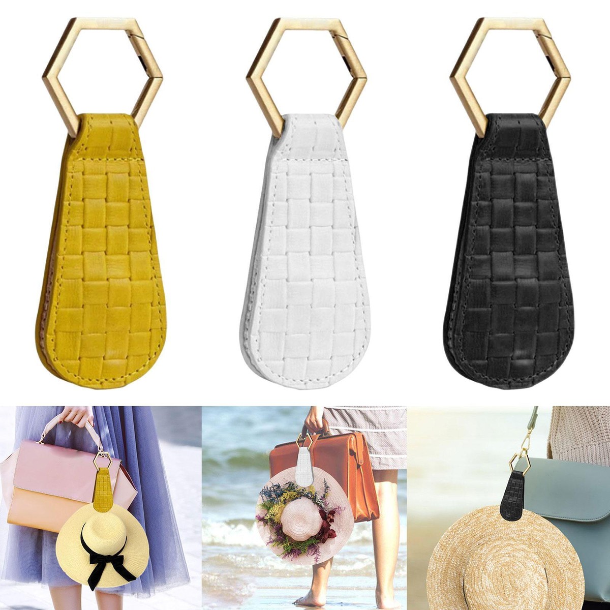 Pocket Hat Clip for Travel On Bag Caps Retainer Clip Sun Suitcase