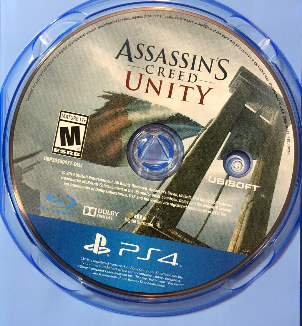  Assassin's Creed: Unity (PS4) - Pre-Owned : Video Games