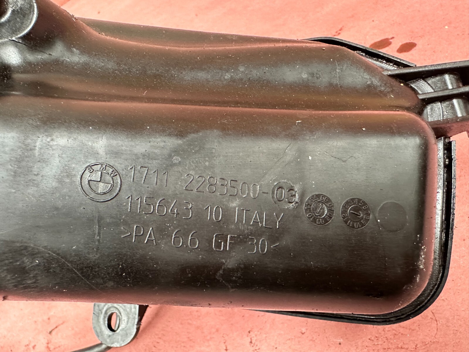 S65 Coolant Water Expansion Tank Reservoir BMW E90 YR 2011 M3 E92 E93