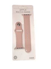 Pink Laser Apple Watch Replacement Soft Silicone Strap Band - 42mm - NEW
