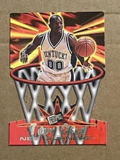 1996-97 PRESS PASS - NET BURNERS DIE CUT  - TONY DELK ROOKIE #NB 15 OF 45