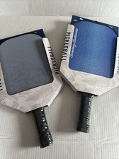 2 NEW TOMMY BAHAMA PICKLEBALL PADDLE BLUE PRINT POLYPROPYLENE HONEYCOMB CORE