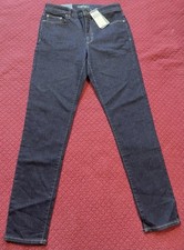 NWT Lauren Ralph Lauren Womens Jeans 4 Blue Classic Skinny Curvy Fit