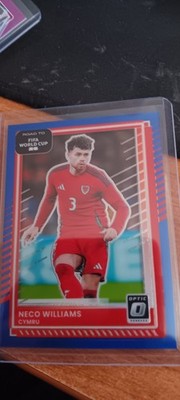 Neco Williams Panini Donruss Numbered 45/75 Cymru World Cup 2026