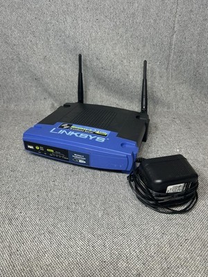Linksys WRT54G Wireless-G 2.4 GHz Router w/ Adapter