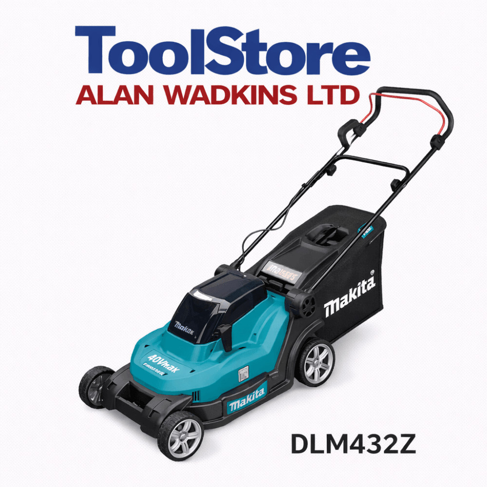 Makita DLM432Z Twin 18V/36V Cordless Lawnmower 43cm Cut Bare Unit 18V