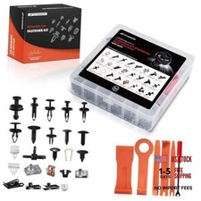 240PCS Fastener Retainer Clip Kit Compatible with Chevrolet, GMC
