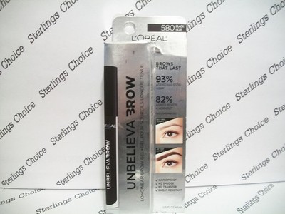 L'oreal Unbelieva-Brow Longwear Tinted Brow Gel #580 Black