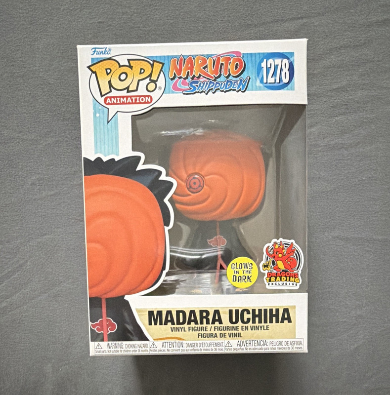 Funko Pop! Animation Naruto Shippuden Madara Uchiha GITD Exclusive #1278