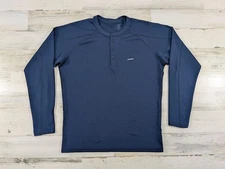 Patagonia Shirt Mens Medium Capilene Baselayer Henley 44380