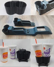 DUAL Cup Holder 1988-1991 Honda Civic EF HATCHBACK Rear Ash Tray 89 1990 hatch