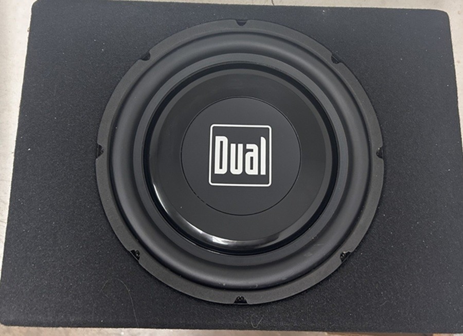 10 Inch Subwoofer Box And Amp Walmart Dual Tbx10a 10 Inch Sub And