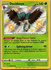 Decidueye SV003/SV122 - Shining Fates: Shiny Vault - Shiny Holo Rare - NM on eBay