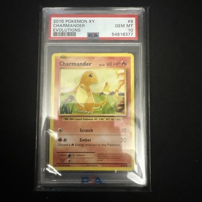 2016 POKEMON XY EVOLUTIONS #9 CHARMANDER PSA 10 | eBay