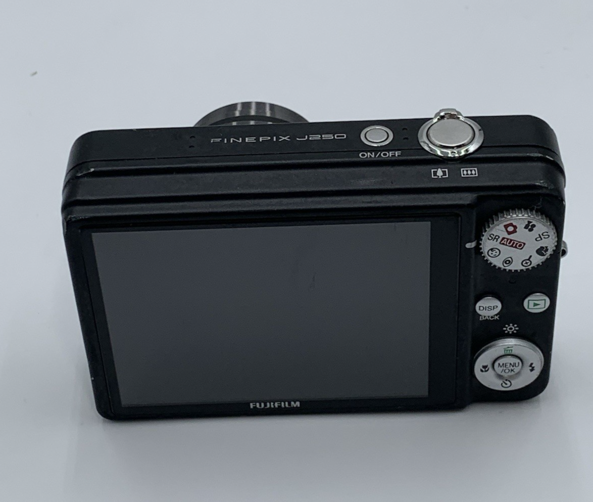 Fujifilm FinePix J250 5x Optimal Zoom 10MP Black Digital Camera