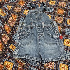 Vintage Union Made LEE Overalls Infant Blue Jeans 12m