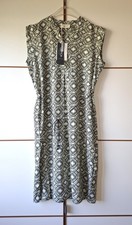 Cartoon Sommer Kleid oliv khaki creme Gr. 38-...