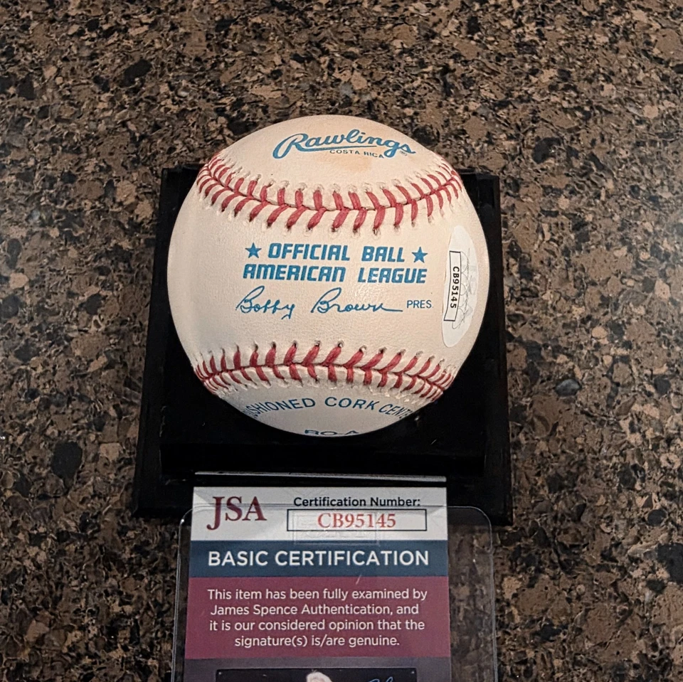 Ken Griffey Jr HOF Cincinnati Reds Signed Autographed ROALB Goldin COA - Image 4 of 4