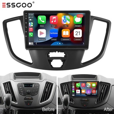 9'' Android 14 Autoradio Für Ford Transit 2015-2018 GPS Navi WIFI FM BT SWC 2+64G