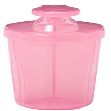 Dr. Brown'S Travel Formula Dispenser with Lid, BPA Free - Pink - Holds 27Oz