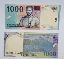 2013 Bank Indonesia - 1000 Indonesian Rupiah Banknote