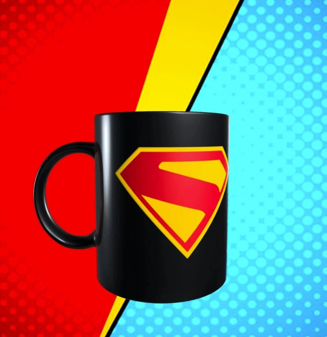 Superman Coffee Cup In Mugs for sale | eBay