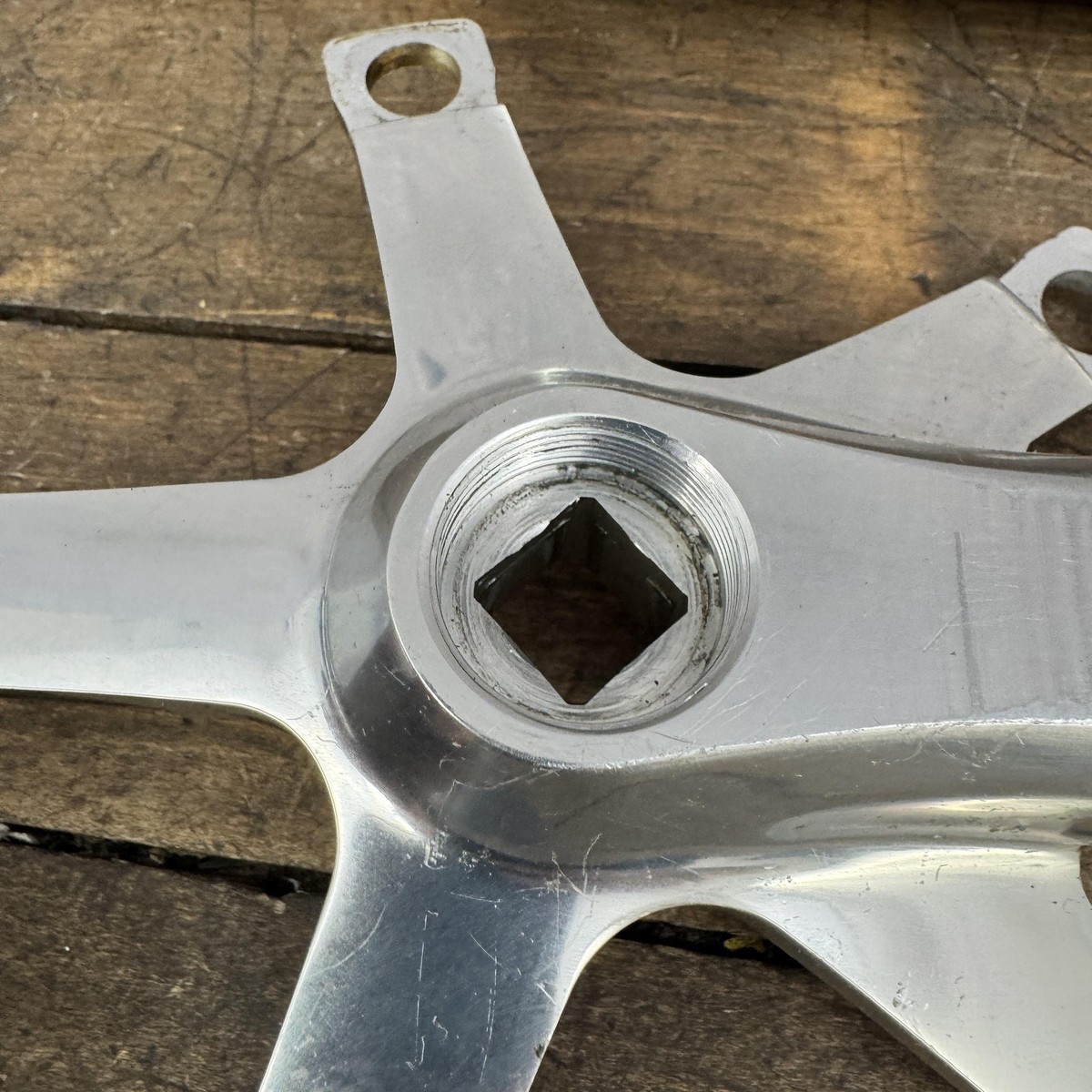 Vintage Shimano Dura-Ace FC-7400 Crankset 170mm 130 BCD Arms Only